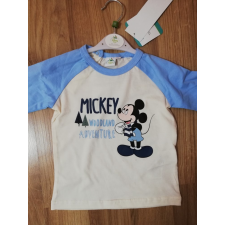 Mickey Disney Mickey hosszú ujjú póló (méret: 74-98) babapóló, ing