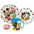 Mickey Disney Mickey micro étkészlet szett bögrével színes