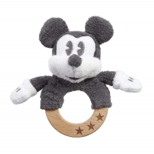  Mickey egér babacsörgő fa/puha anyagból Rainbow csörgő