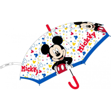 Mickey gyerek félautomata átlátszó esernyő Ø74 cm esernyő