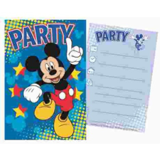 Mickey Party Meghívó party kellék
