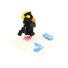Microbricks pingvin építő készlet 169 db barkácsolás, építés