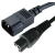 Microconnect C5 - C14 tápkábel 1m (PE080610)