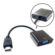 Microconnect HDMVGA2B HDMI apa - VGA anya Átalakító Adapter - Fekete (HDMVGA2B) kábel és adapter