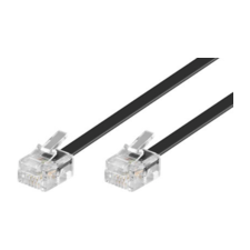 Microconnect MPK187 telefonkábel 3 M Fekete (MPK187) kábel és adapter