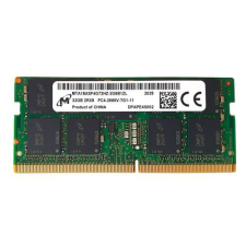 Micron RAM memória 1x 32GB Micron DDR4 2Rx8 2666MHz PC4-21300 SODIMM ECC  | MTA18ASF4G72HZ-2G6 memória (ram)
