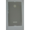 Microsoft Lumia 435 átlátszó matt szilikon tok