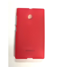Microsoft Lumia 435 piros matt szilikon tok tok és táska