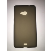 Microsoft Lumia 535 füst színű matt szilikon tok
