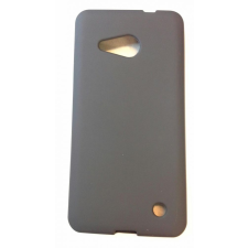 Microsoft Lumia 550 fekete matt szilikon tok tok és táska