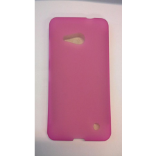Microsoft Lumia 550 pink matt szilikon tok tok és táska