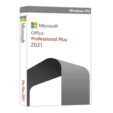  Microsoft Office 2021 Professional Plus (Költöztethető) irodai és számlázóprogram
