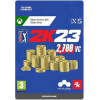 Microsoft PGA Tour 2K23: 2,700 VC Pack - Xbox Digital
