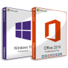 Microsoft Windows 10 Pro + Office 2019 Professional Plus (Online aktiválás) (Elektronikus licenc)