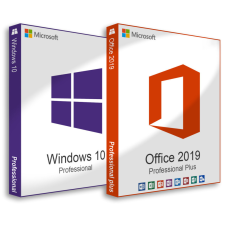 Microsoft Windows 10 Pro + Office 2019 Professional Plus (Online aktiválás) (Elektronikus licenc) operációs rendszer