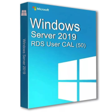 Microsoft Windows Server 2019 RDS User CAL (50 felhasználó / Lifetime) (Elektronikus licenc) operációs rendszer