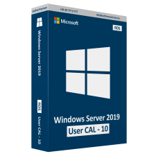 Microsoft Windows Server 2019 User CAL (10) [RDS] operációs rendszer