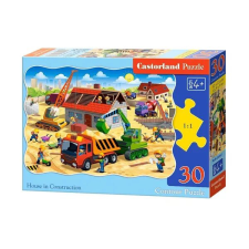 Midi puzzle 30 darabos – Építés alatt álló ház, 4+, 32×23 cm puzzle, kirakós