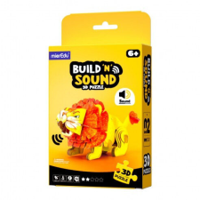 MierEdu - Hangot adó 3D állatos puzzle - Oroszlán puzzle, kirakós