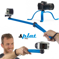  Miggö Splat Flexible hajlítható lábú miniállvány, DSLR és akció kamerákhoz, kék sportkamera kellék