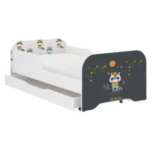  MIKI gyerekágy 140x70cm ajándék matraccal, ágyneműtartó nélkül - borz gyermekbútor