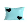  Mikroszálas párnahuzat CORAZON 50x70 cm, kék