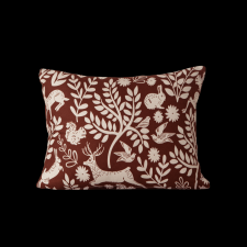  Mikroszálas párnahuzat FOREST ANIMALS 40x50 cm, barna lakástextília