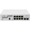 MIKROTIK Cloud Smart Switch 8x1000Mbps + 2x10000Mbps SFP+, Menedzselhető, Rackes - CSS610-8G-2S+IN