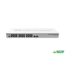 MIKROTIK CSS326-24G-2S+RM 10Gbe SFP + Cloud Router Switch hub és switch