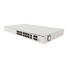 MIKROTIK Mikrotik CRS320-8P-8B-4S+R PoE Switch White hub és switch