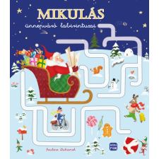Mikulás ünnepváró labirintusai gyermek- és ifjúsági könyv