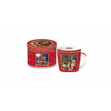  Mikulásos porcelánbögre fémdobozban, 250ml bögrék, csészék