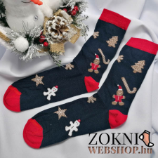 Mikulásos zokni 43-46 férfi zokni