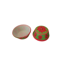  Mikulásvirágos karácsonyi muffin papír 100 db sütés és főzés