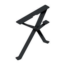 MILADESIGN ferde asztallábazat szélső EX 42050 fekete 420 mm bútor