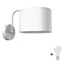 MILAGRO ALBION fehér fali lámpa (MLP7504) 1x E27 + ajándék LED izzó világítás