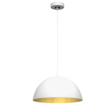 MILAGRO BÉTA mennyezeti függőlámpa White Gold 1xE27 35cm Milagro világítás