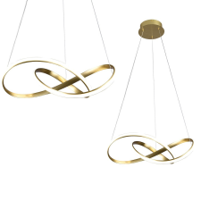 MILAGRO Cappio arany LED függesztett lámpa (MIL-ML6772) LED 1 izzós IP20 világítás