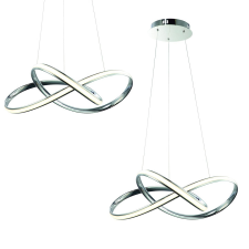 MILAGRO Cappio króm LED függesztett lámpa (MIL-ML3806) LED 1 izzós IP20 világítás