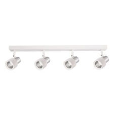 MILAGRO Fehér-króm mennyezeti spotlámpa Milagro Cino White Chrome (ML9950) 4xGU10 világítás