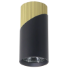 MILAGRO Fekete/arany mennyezeti spotlámpa Milagro Neo Black Gold (ML0278) 1xGU10