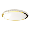 MILAGRO Felületre szerelhető LED mennyezeti lámpa Layla Gold 50W, szabályozható + Milagro távirányító
