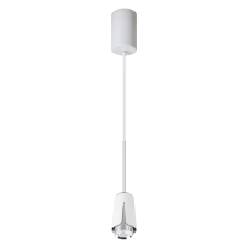 MILAGRO Flower króm-fehér függesztett spotlámpa (MIL-ML0275) GU10 1 izzós IP20 világítás