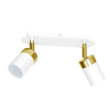 MILAGRO JOKER mennyezeti lámpa WHITE GOLD 2x GU10 MILAGRO Fém modern stílusban világítás