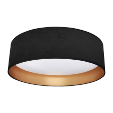 MILAGRO LED felületre szerelhető mennyezeti lámpa RONDO fekete 18W LED Milagro világítás
