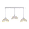 MILAGRO LISA függőlámpa 3xE27 Fehér Elegant ML6139 Milagro Metal