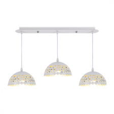 MILAGRO LISA függőlámpa 3xE27 Fehér Elegant ML6139 Milagro Metal világítás