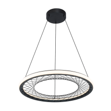 MILAGRO Nest fekete LED függesztett lámpa (MIL-ML0524) LED 1 izzós IP20 világítás