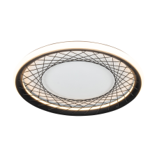 MILAGRO Nest fekete LED mennyezeti lámpa (MIL-ML0523) LED 1 izzós IP20 világítás