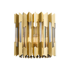MILAGRO Prémium fém-kristály fali lámpa arany Milagro Ritz Gold (ML0397) 2xE14 világítás